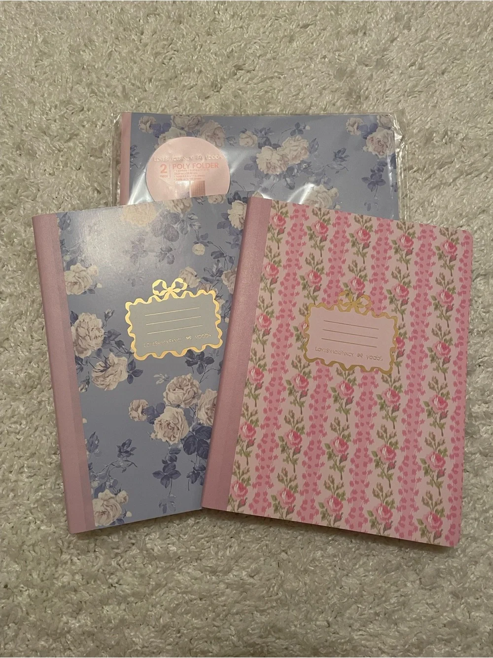 LoveShackFancy x Target Yoobi Everblooming Rosettes & Blooming Heirloom Bundle